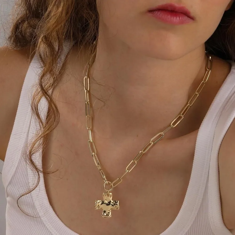 NEW 18K Gold Plated Elegant Gold Layered Necklace